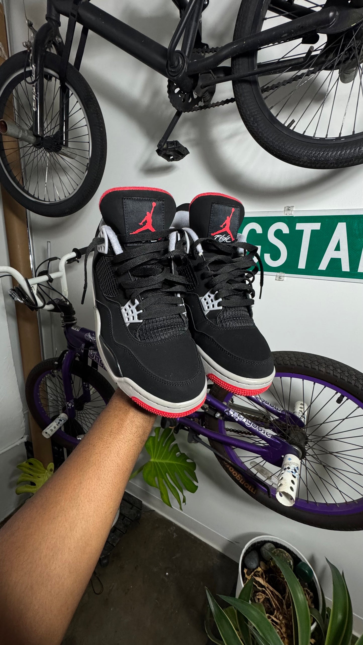 AJ 4's “Bred” Pair 2