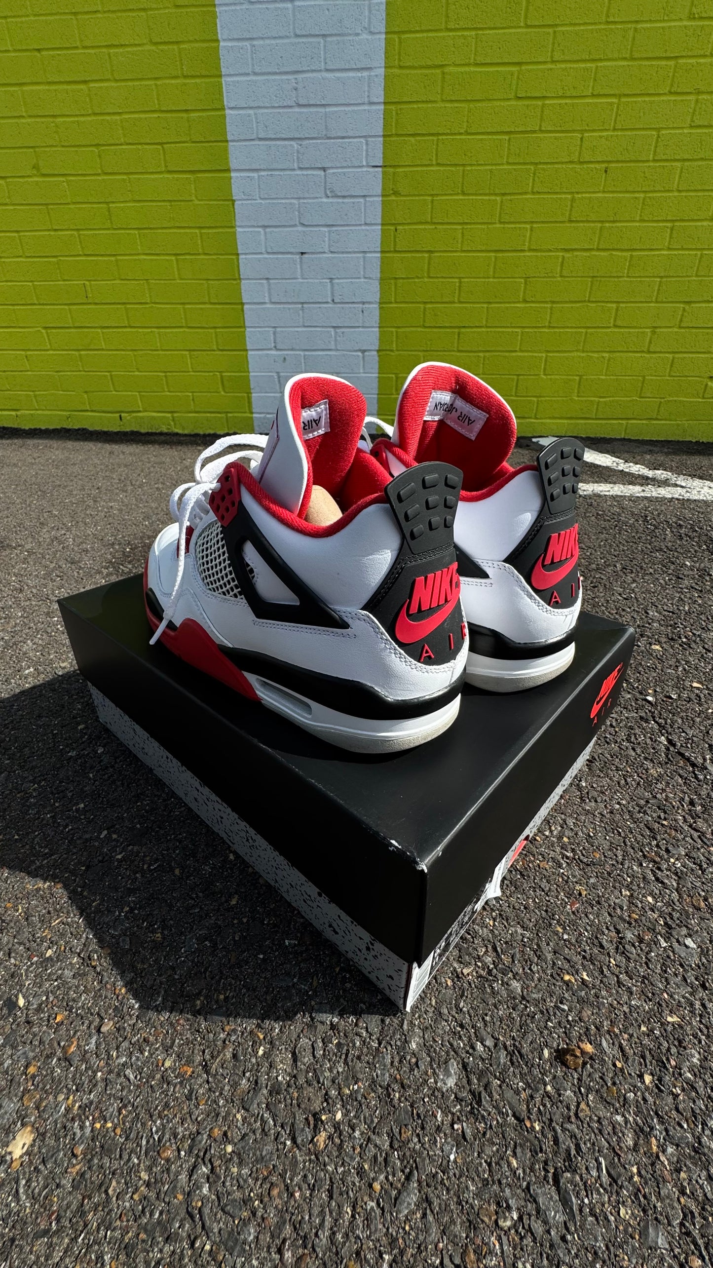 AJ 4's “Fire Red”
