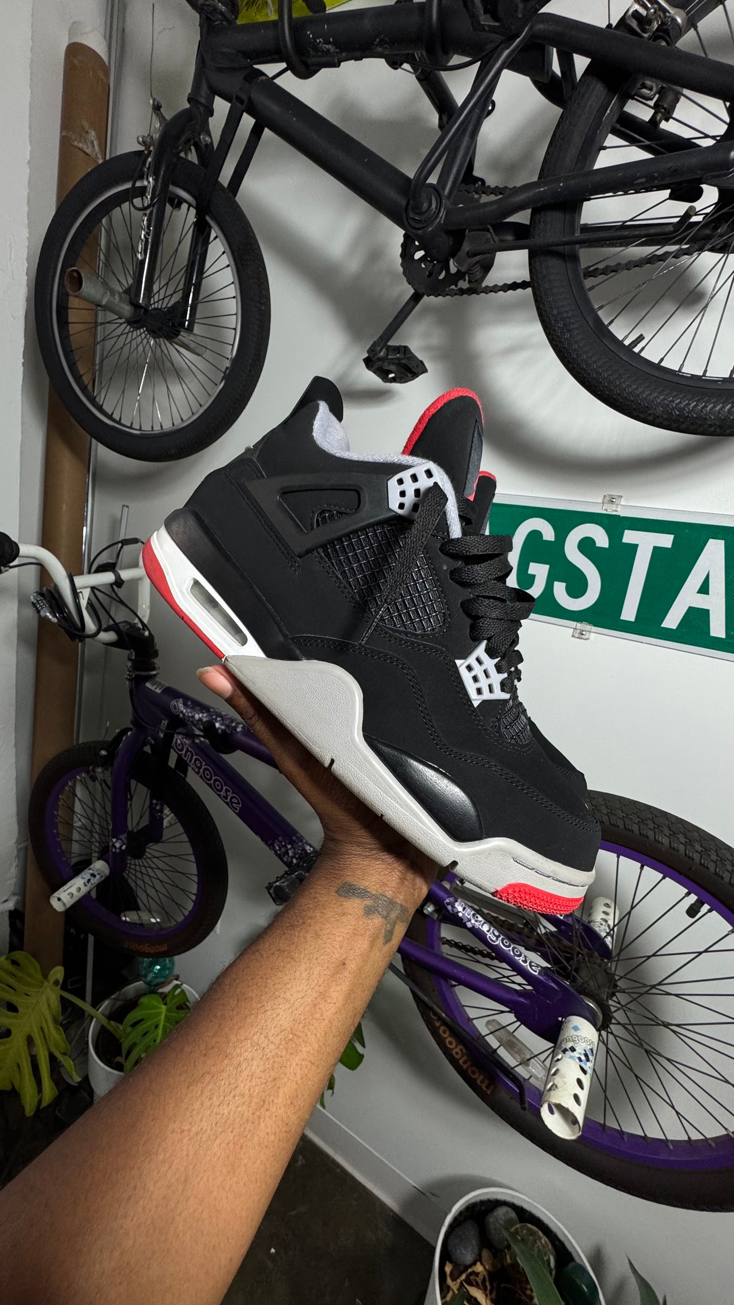 AJ 4's “Bred” Pair 2