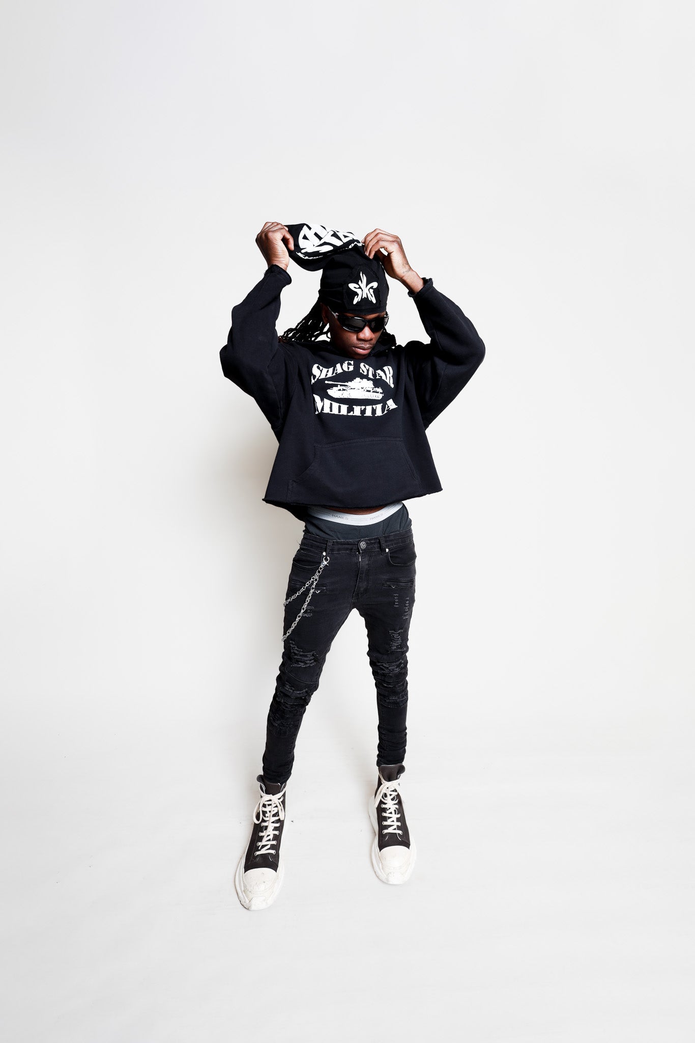 BLK MILITI Hoodie