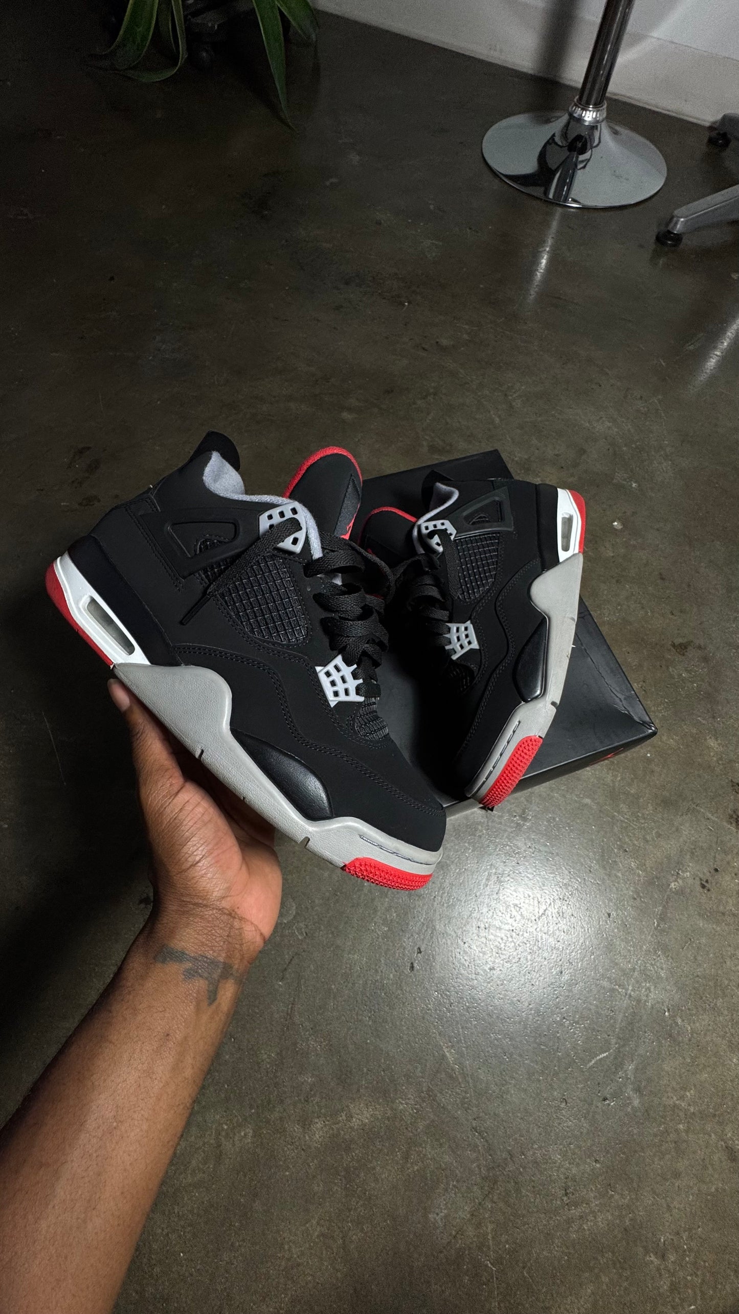 AJ 4's “Bred” Pair 2
