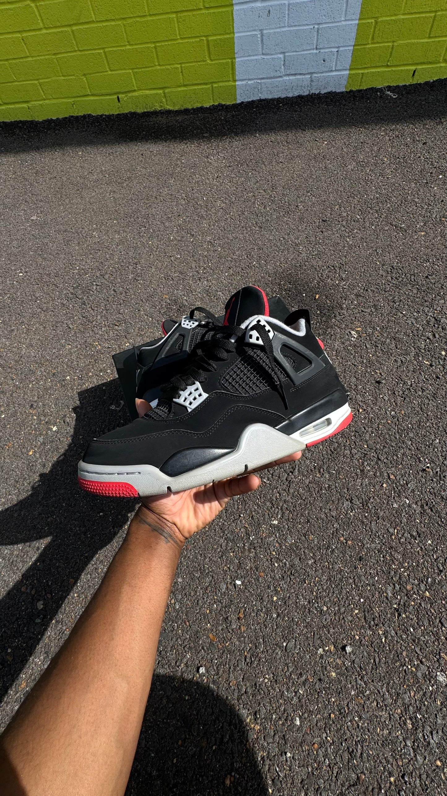 AJ 4's “Bred” Pair 1