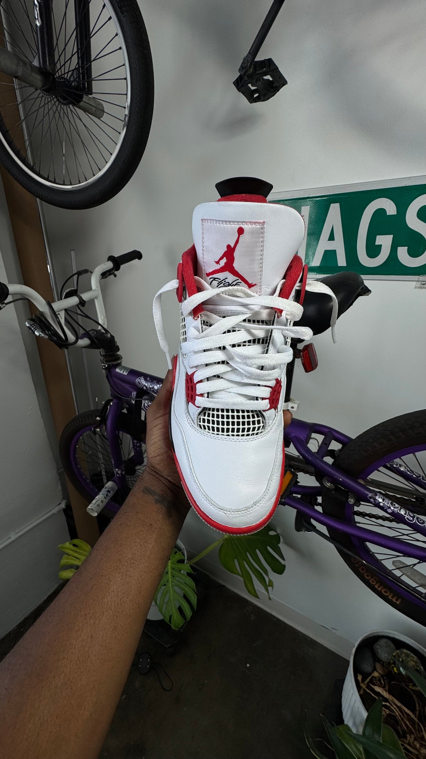AJ 4's “Fire Red”