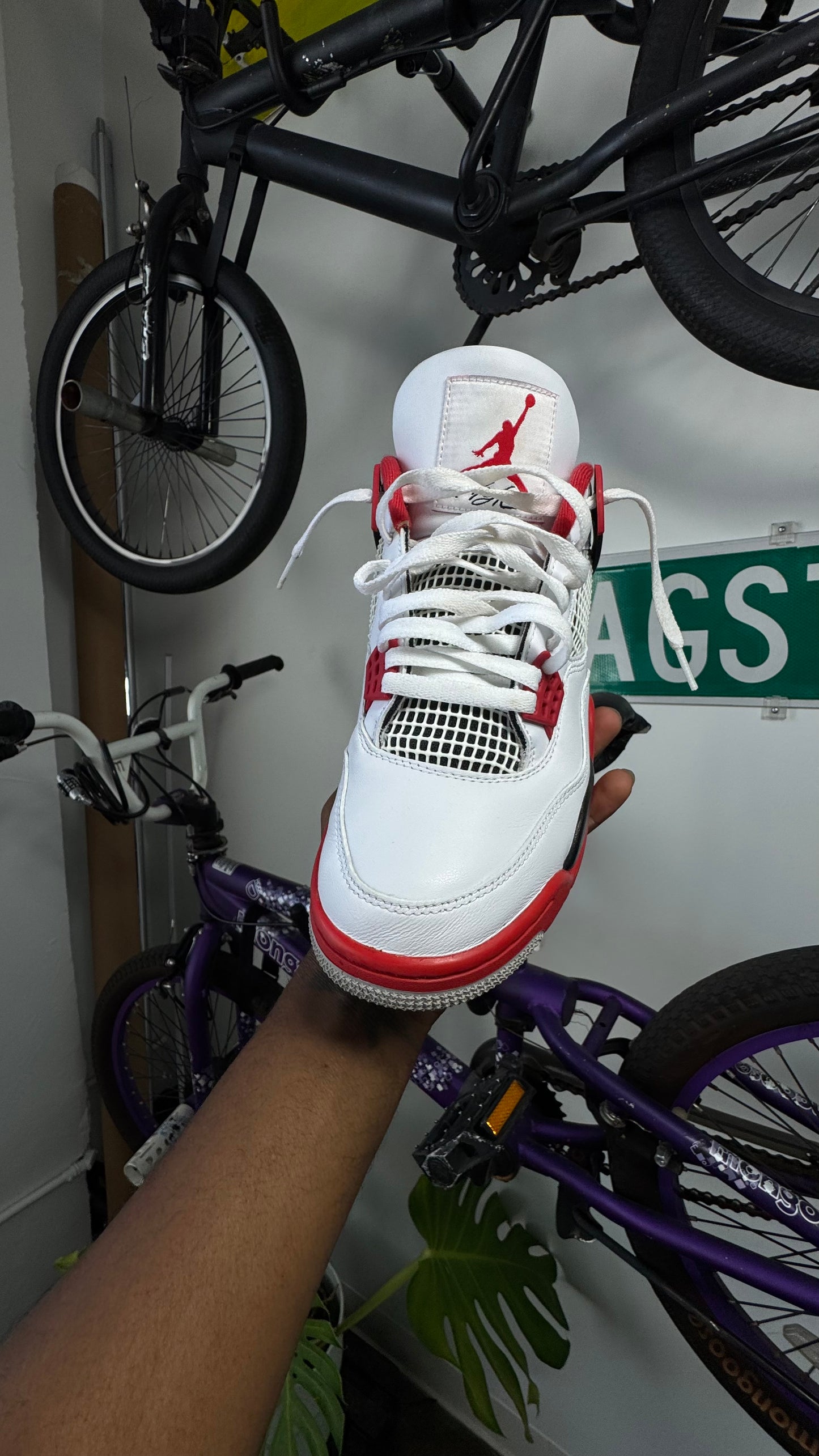 AJ 4's “Fire Red”