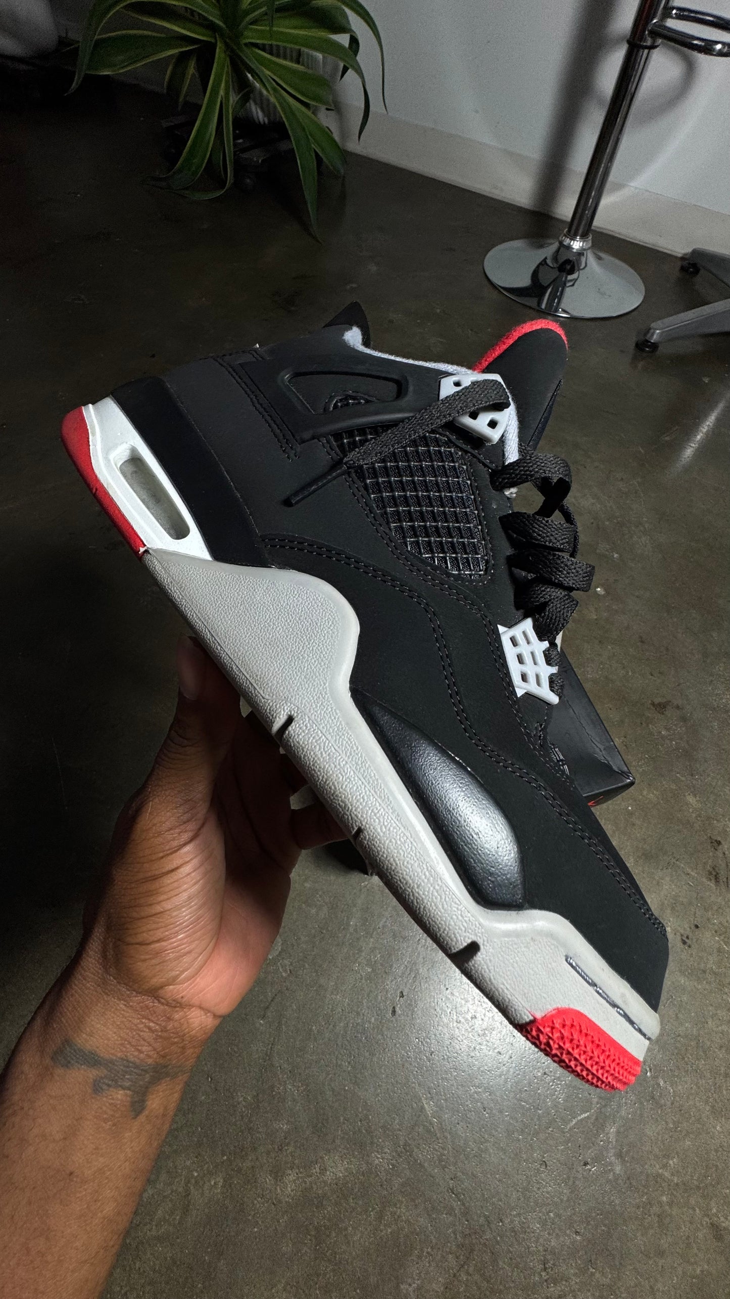 AJ 4's “Bred” Pair 2