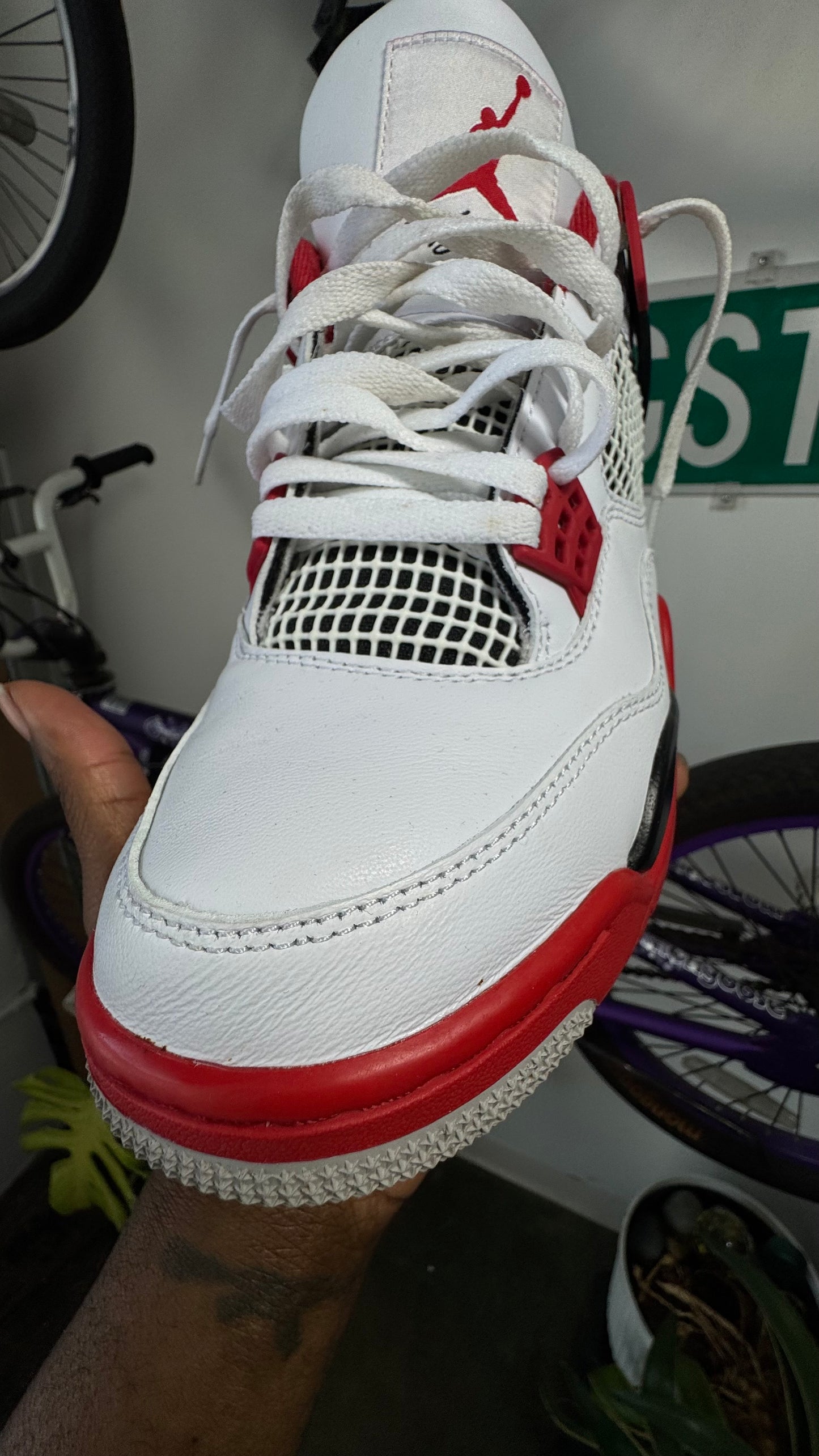 AJ 4's “Fire Red”
