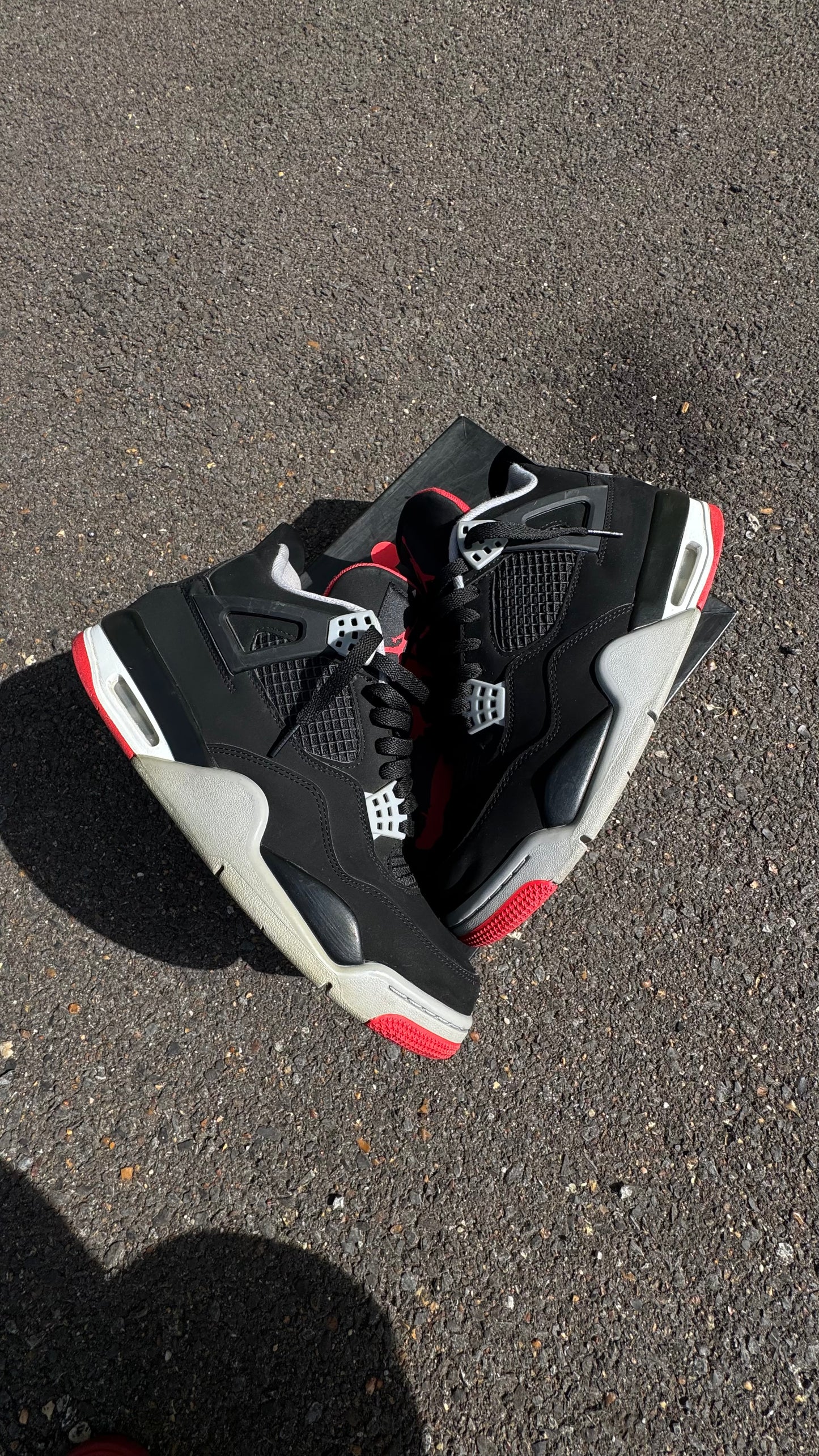 AJ 4's “Bred” Pair 1