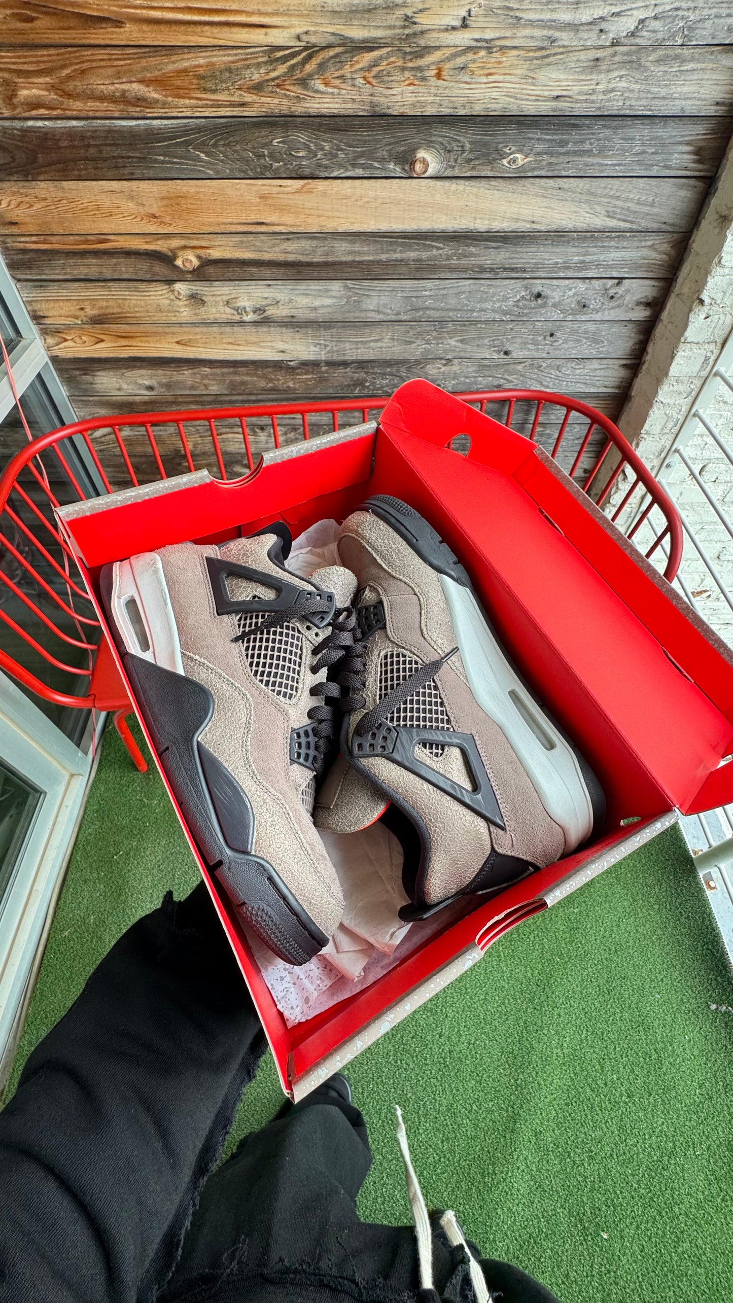 AJ 4's Taupe
