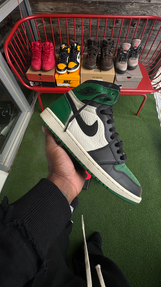 AJ 1'S PIN GREEN 9