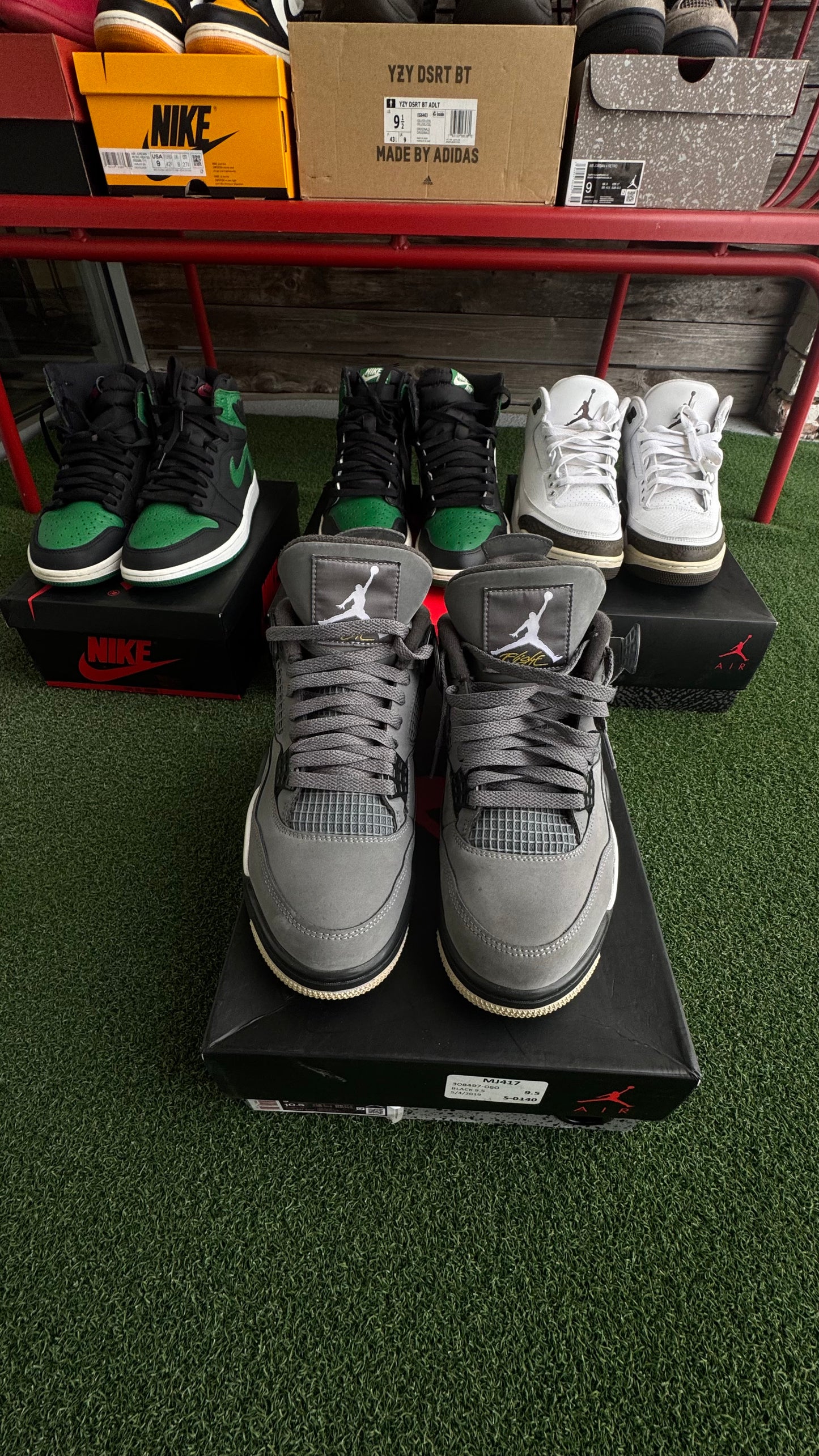 AJ4'S COOL GRAY