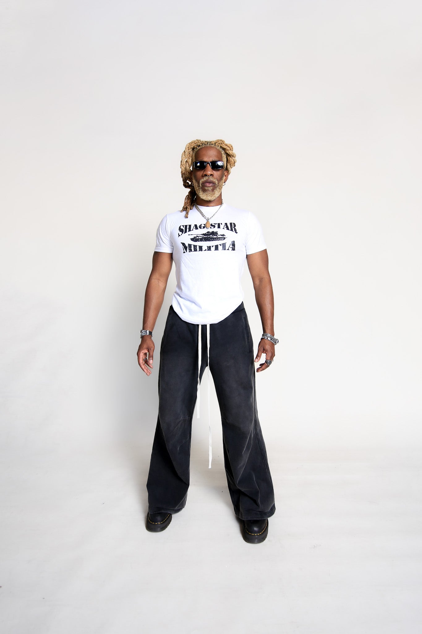 WHITE MILITIA TEE