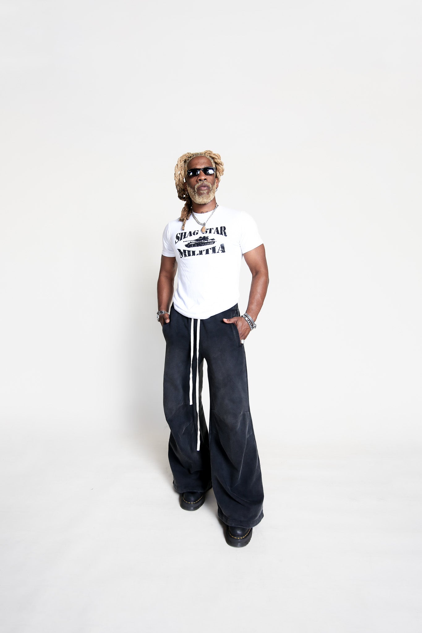 WHITE MILITIA TEE