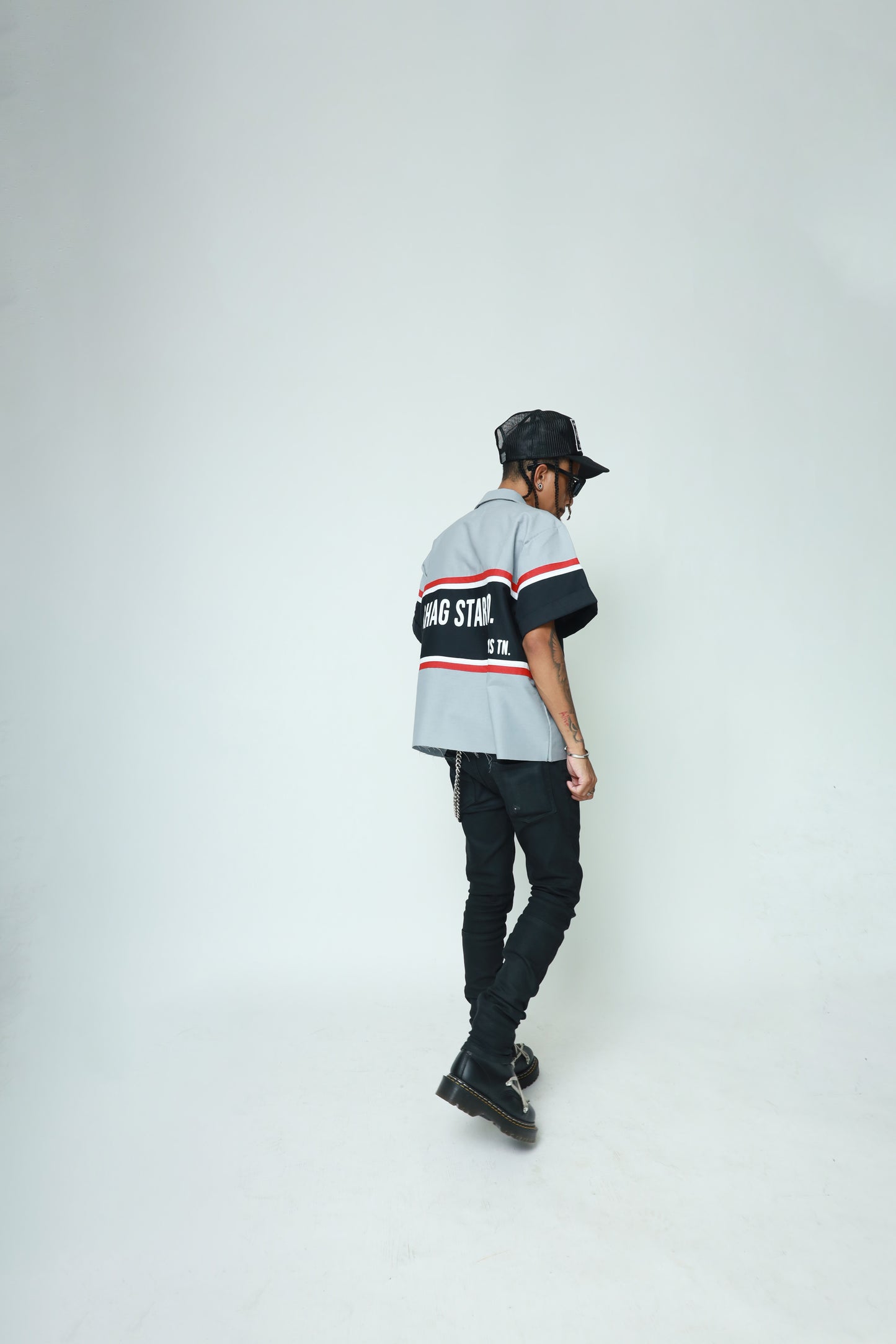 Shop Shirt Gray/Black