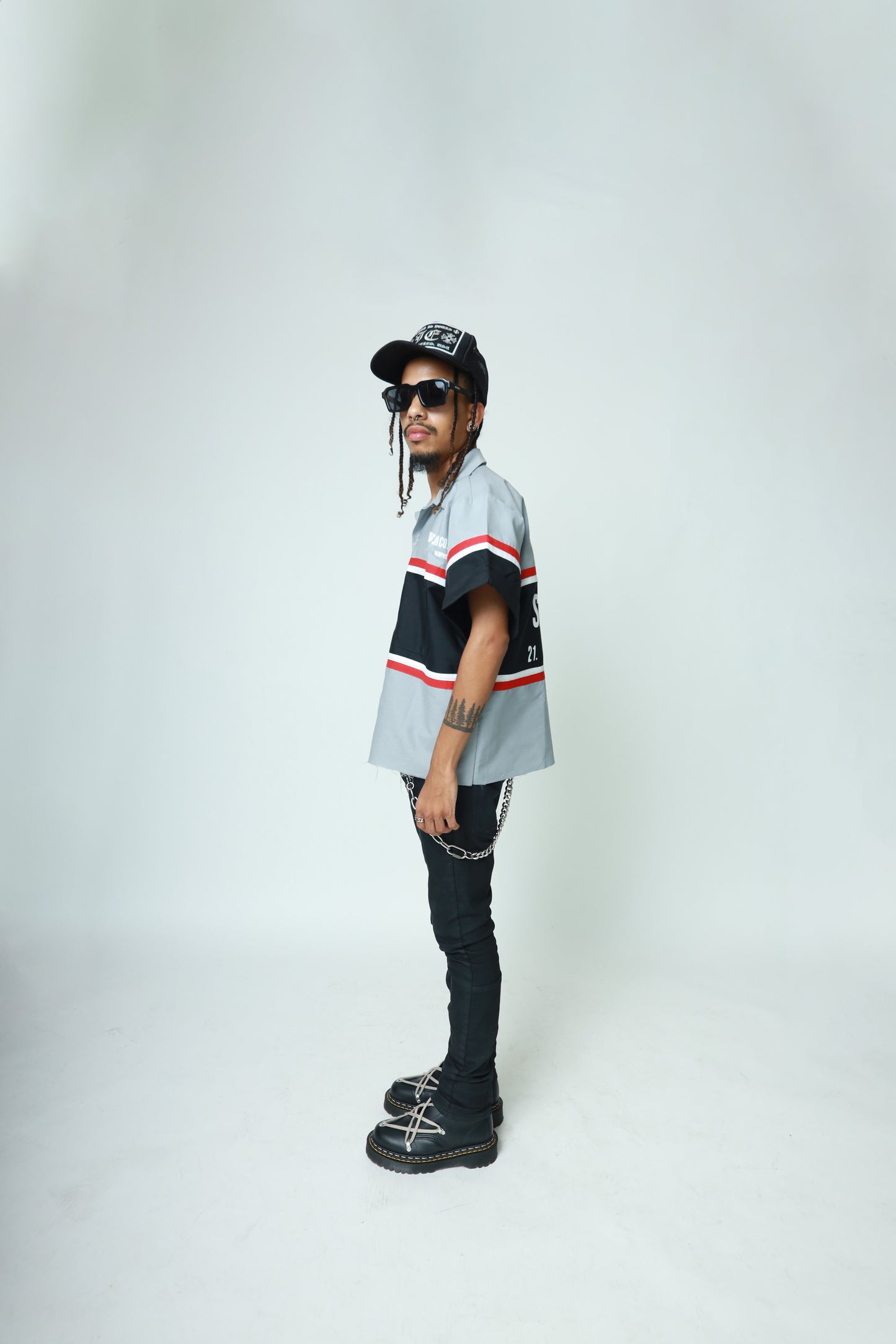 Shop Shirt Gray/Black