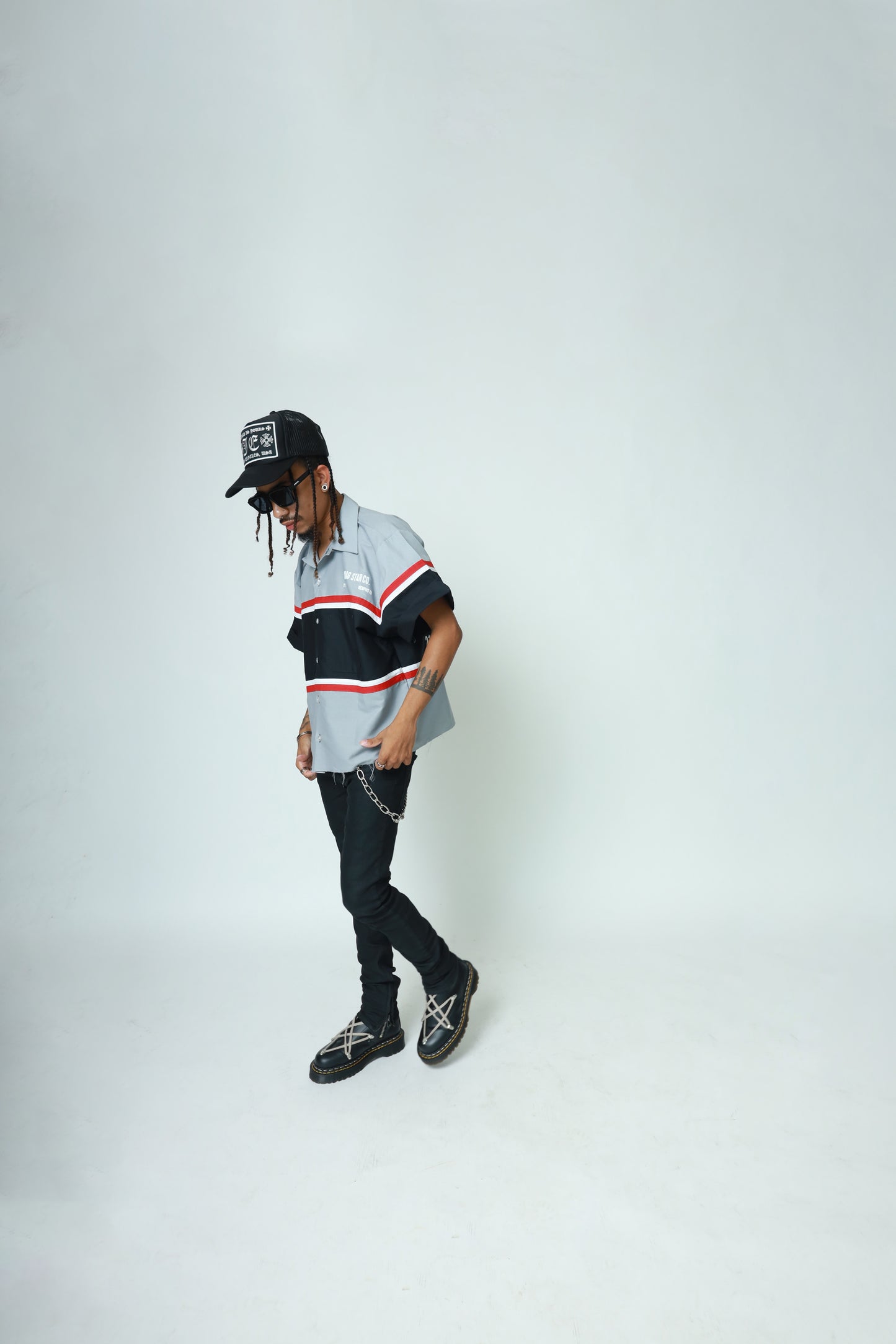 Shop Shirt Gray/Black